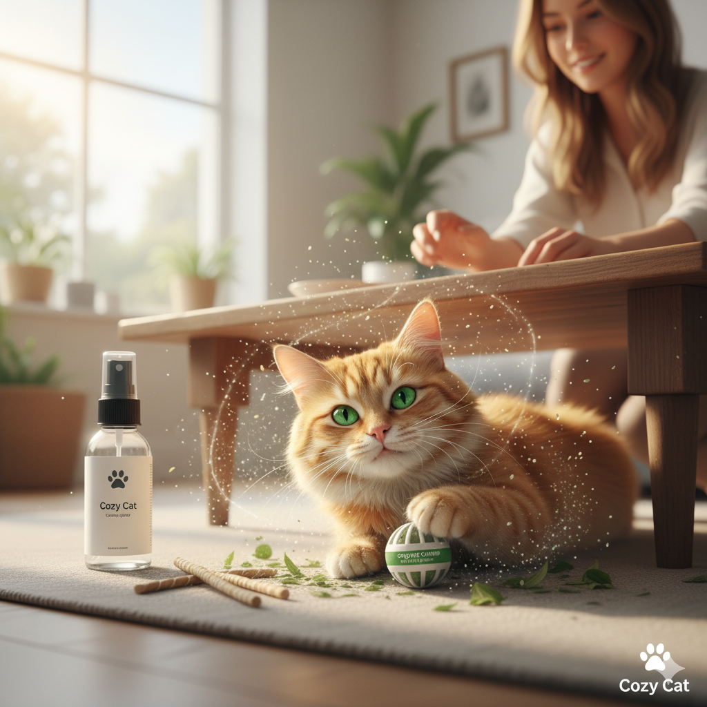 Catnip, Matatabi, Catnip Ball? Exploring Cat Stress Relief Items